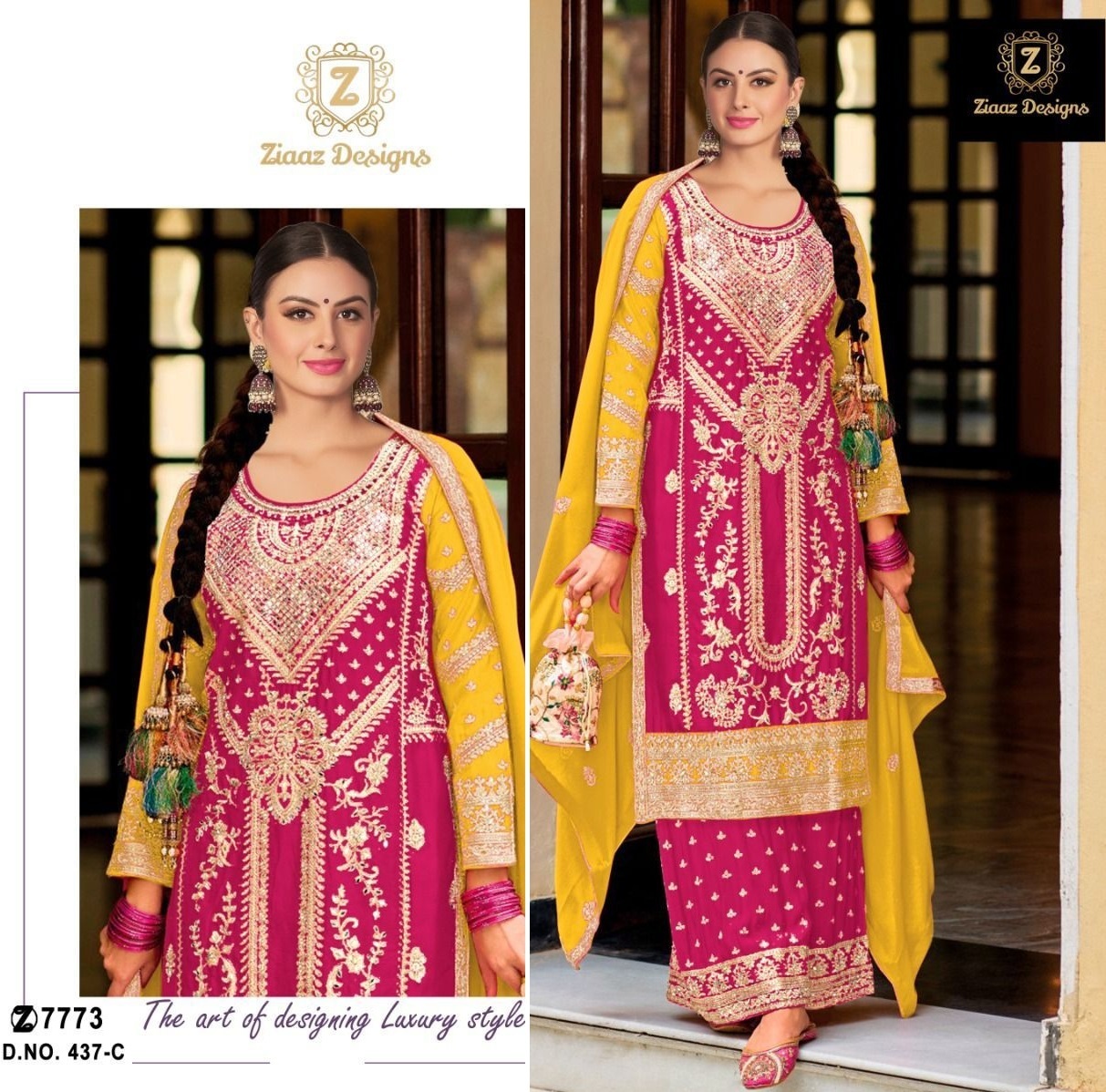 ZIAAZ-DESIGNS-437-C-PAKISTANI-SUITS-WHOLESALE-1
