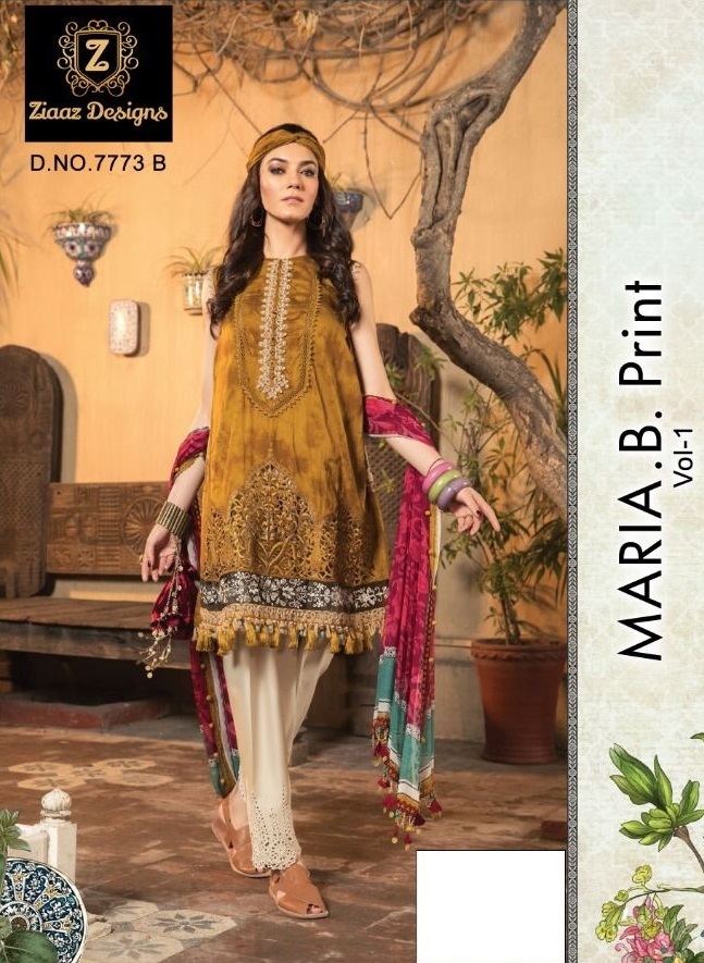 ZIAAZ-MARIA-B-PRINT-7773-B-VOL-1-SALWAR-KAMEEZ-WHOLESALER