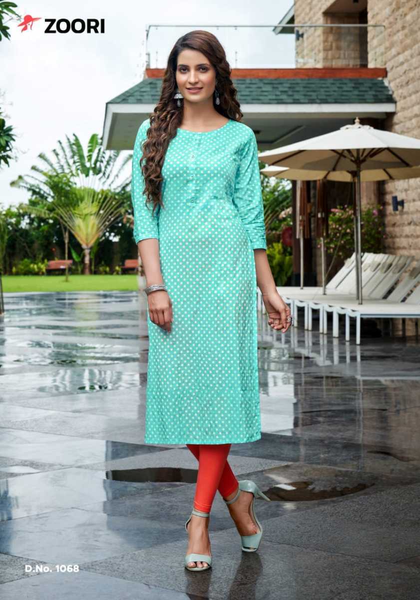 ZOORI-AKSHARA-VOL-11-RAYON-PRINTED-KURTIS-MANUFACTURER-SURAT-9