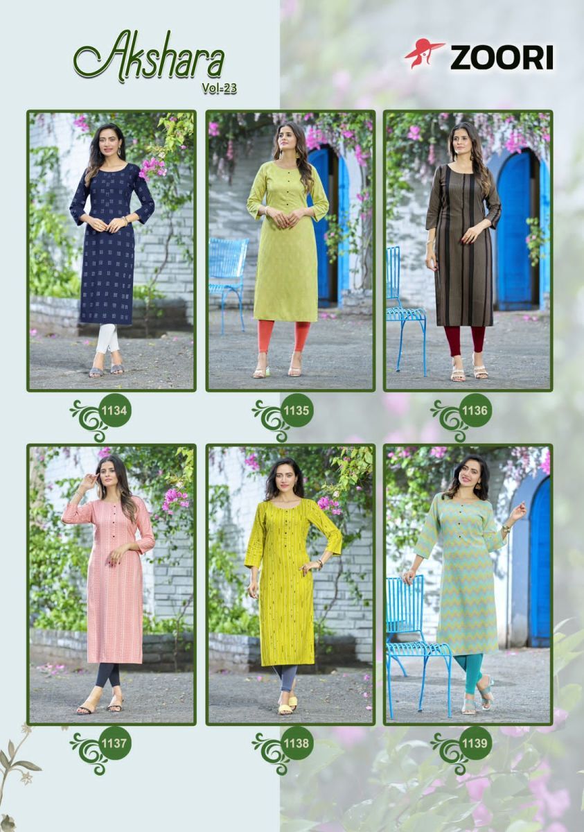 ZOORI-AKSHARA-VOL-23-RAYON-PRINT-KURTIS-MANIFACTURER-SURAT-11