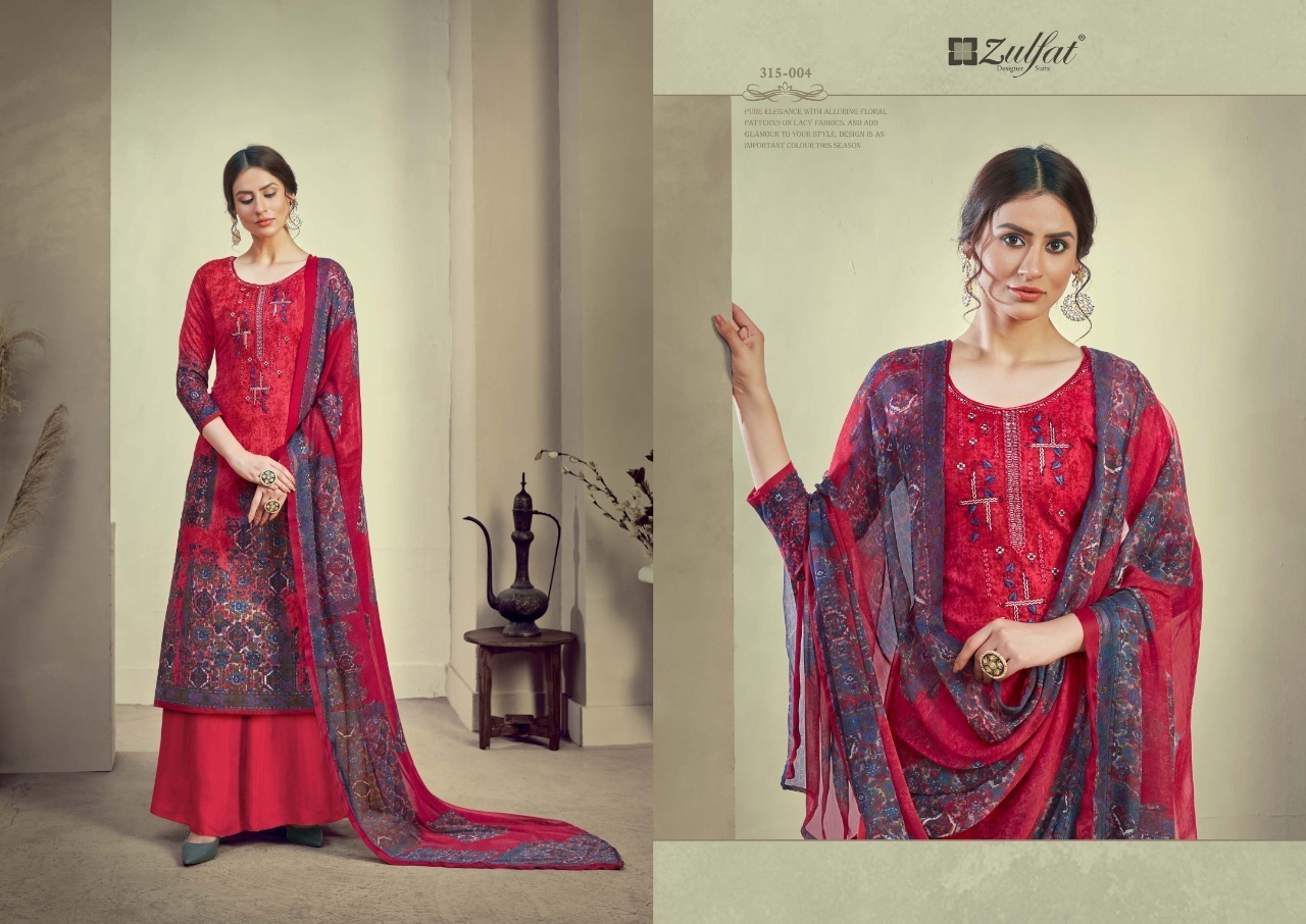 ZULFAT-DESIGNER-STUDIO-AAKRUTI-PURE-COTTON-PRINTED-SUITS-WHOLESALER-SURAT-2
