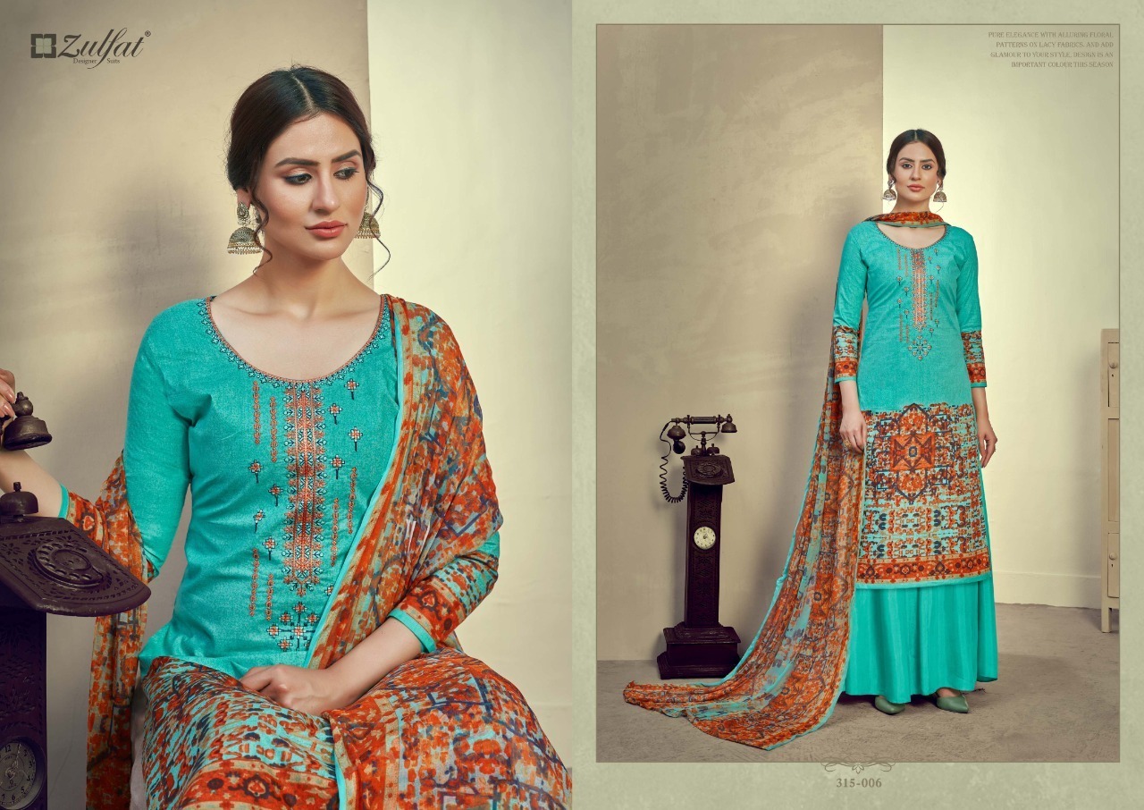 ZULFAT-DESIGNER-STUDIO-AAKRUTI-PURE-COTTON-PRINTED-SUITS-WHOLESALER-SURAT-7