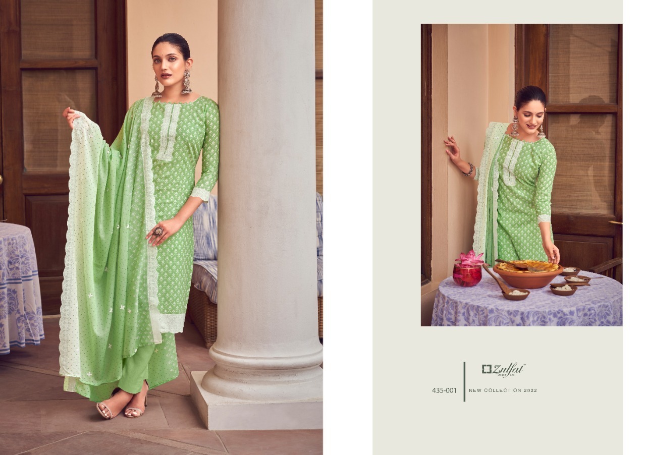 ZULFAT-DESIGNER-STUDIO-SAUMYA-435-SERIES-COTTON-SUITS-CATALOG-3