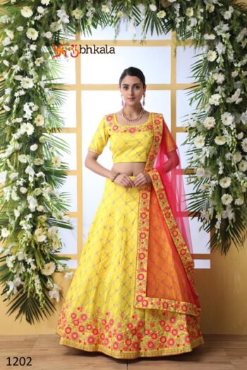 BHKALA GULDASTA VOL 4 DESIGNER HEAVY LEHENGA CHOLI