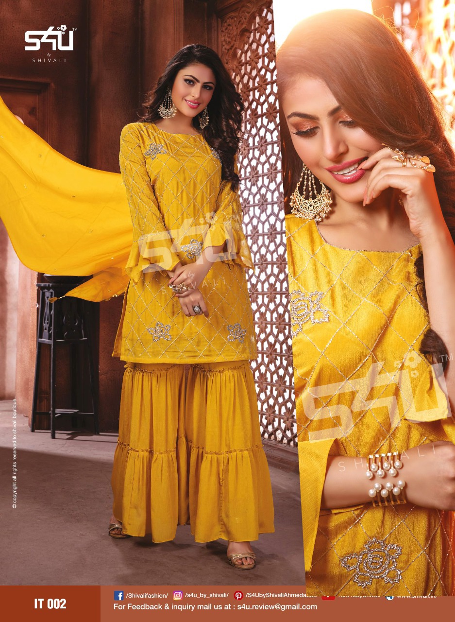 S4U SHIVALI KURTIS CATALOGUE