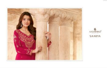 AASHIRWAD CREATION SAARYA REAL GEORGETTE SALWAR KAMEEZ