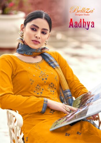 BELLIZA AADHYA PURE JAM PATIYALA SALWAR KAMEEZ WHOLESALER