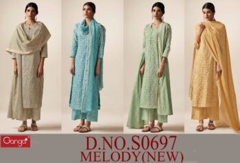 GANGA MELODY 697 COTTON SALWAR KAMEEZ WHOLESALER