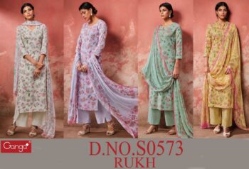 GANGA RUKH 573 COTTON SALWAR KAMEEZ WHOLESALER