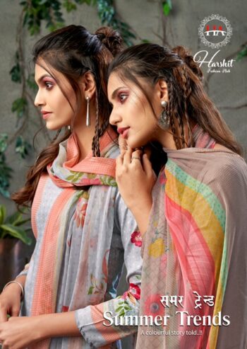 HARSHIT FASHION SUMMER TRENDS ZAM SALWAR KAMEEZ WHOLESALER