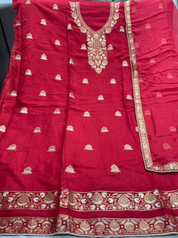 PEHNAVA PURE DOLLA JECKART TOP SALWAR KAMEEZ WHOLESALER