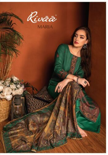 RIVAA MARIA HEAVY PASHMINA SALWAR KAMEEZ WHOLESALER