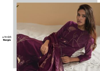 SAHIBA NARGIS PURE CHANDERY HANDWORK SALWAR KAMEEZ WHOLESALER