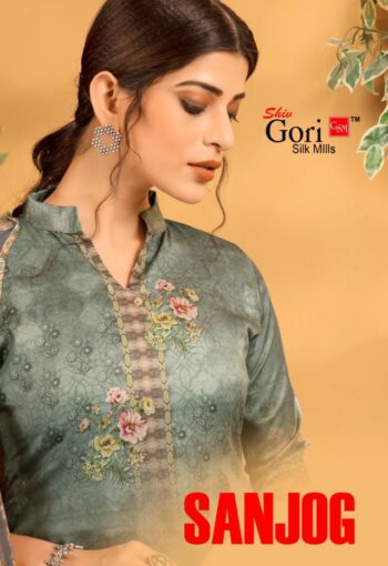 SHIV GORI SANJOG DIGITAL JAM DRESS MATERIALS WHOLESALER