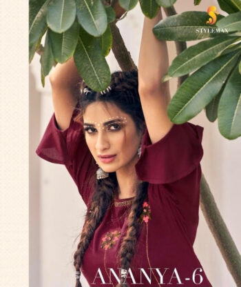 STYLEMAX ANANYA 6 HEAVY EMBROIDERED KURTI WITH PLAZO WHOLESALER