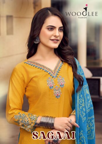 WOOGLEE FASHION SAGAAI HANDWORK KURTIS SUPPLIER