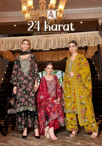 ALOK SUITS 24 KARAT WHOLESALE PRICE