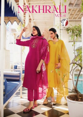 ANJU FABRICS NAKHRALI VOL 6 WHOLESALE