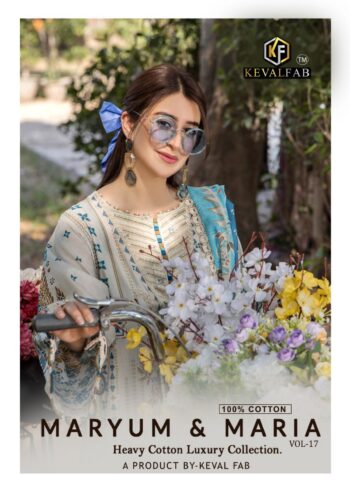 KEVAL FAB MARYUM & MARIA VOL 17 WHOLESALE