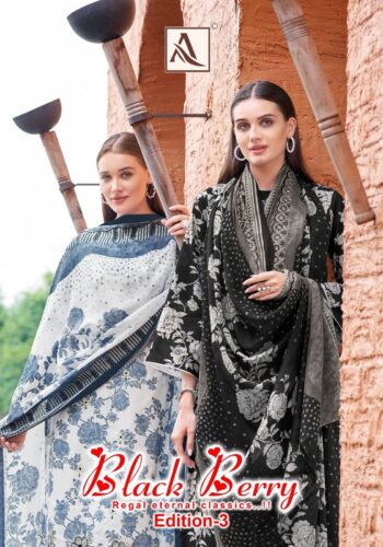 ALOK SUIT BLACK BERRY EDITION 3 WHOLESALE
