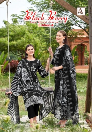 ALOK SUITS BLACK BERRY EDITION 4 WHOLESALE