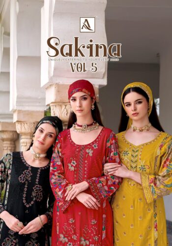 ALOK SUITS SAKINA VOL 5 WHOLESALE