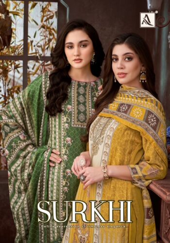 ALOK SUITS SURKHI WHOLESALE PRICE SURAT