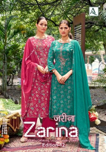 ALOK SUITS ZARINA EDITION 12 WHOLESALE