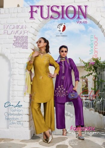ANJU FABRICS FUSION VOL 5 WHOLESALE