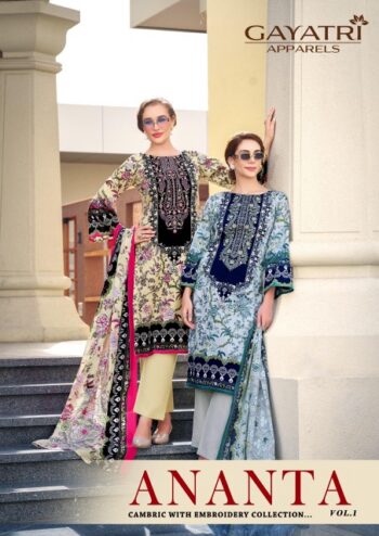 GAYATRI APPARELS ANANTA VOL 1 WHOLESALE