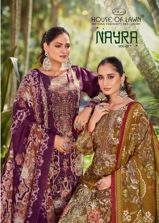 HOUSE OF LAWN NAYRA VOL 2 WHOLESALE PRICE