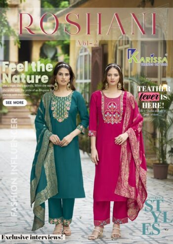 KARISSA ROSHANI VOL 2 KURTI WHOLESALER