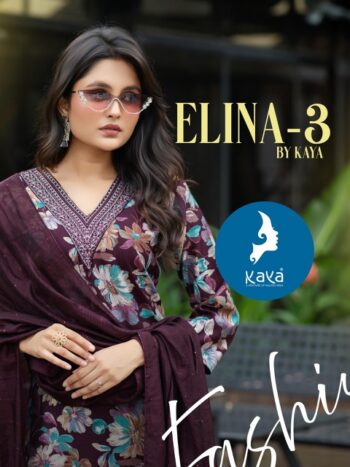 KAYA KURTI ELINA VOL 3 KURTI WHOLESALER