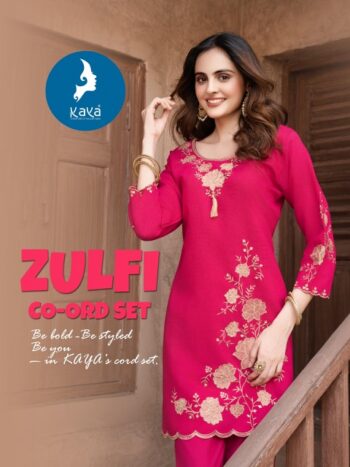 KAYA KURTI ZULFI READYMADE WHOLESALER