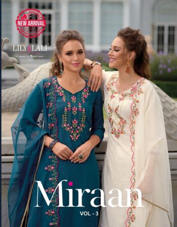 LILY & LALI MIRAAN VOL 3 WHOLESALE PRICE
