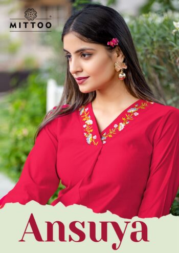 MITTOO ANSUYA KURTI WHOLESALER SURAT