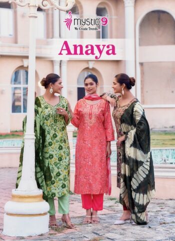 MYSTIC 9 ANAYA VOL 2 KURTI WHOLESALER SURAT