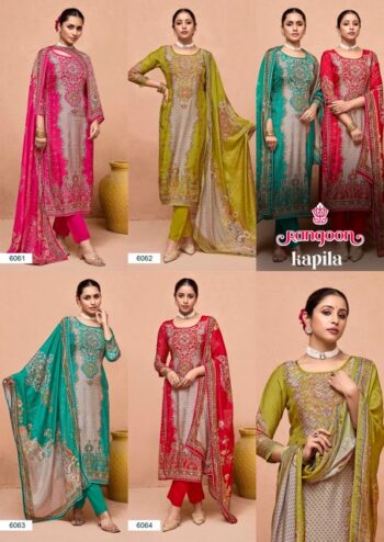 RANGOON KAPILA MUSLIN READYMADE SUITS