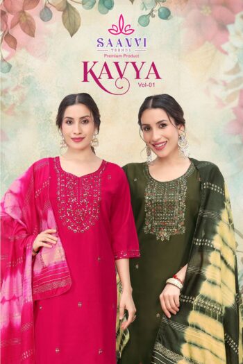 SAANVI TRENDS KAVYA VOL 1 WHOLESALE PRICE