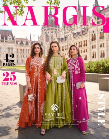 SAYURI DESIGNER NARGIS WHOLESALE PRICE