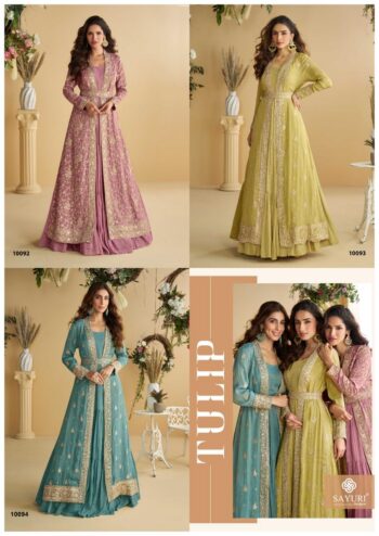 SAYURI DESIGNER TULIP WHOLESALE PRICE SURAT