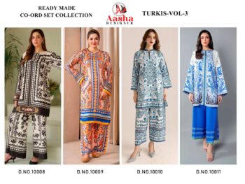 AASHA DESIGNER TURKIS VOL 3 WHOLESALE PRICE