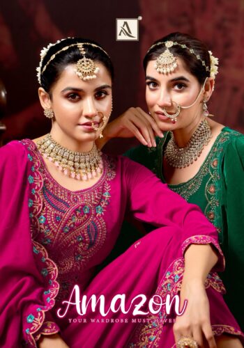 ALOK SUITS AMAZON VELVET SALWAR KAMEEZ