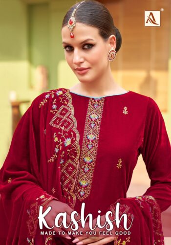 ALOK SUITS KASHISH VELVET SALWAR KAMEEZ