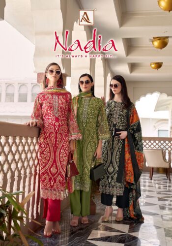 ALOK SUITS NADIA WHOLESALE PRICE SURAT
