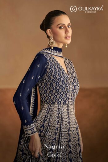GULKAYRA DESIGNER NAGMA GOLD WHOLESALE