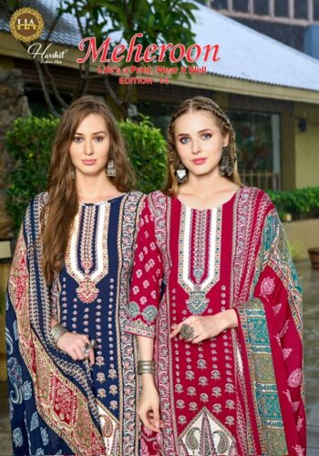 HARSHIT FASHION MEHEROON EDITION 14
