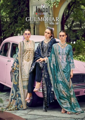ISHAAL PRINTS GULMOHAR VOL 38 WHOLESALE