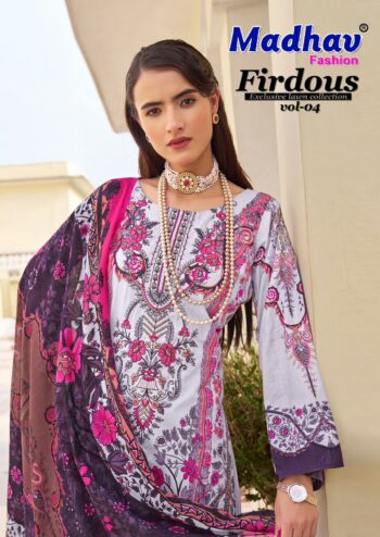 MADHAV FASHION FIRDOUS VOL 4 WHOLESALE PRICE