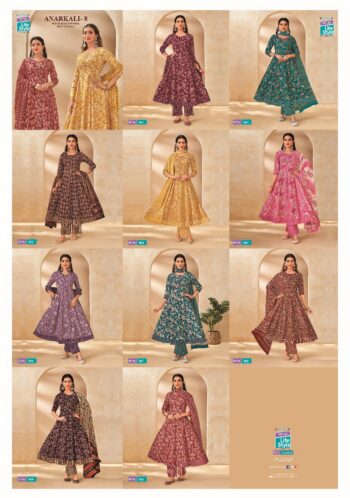 MCM LIFE STYLE ANARKALI VOL 8 WHOLESALE